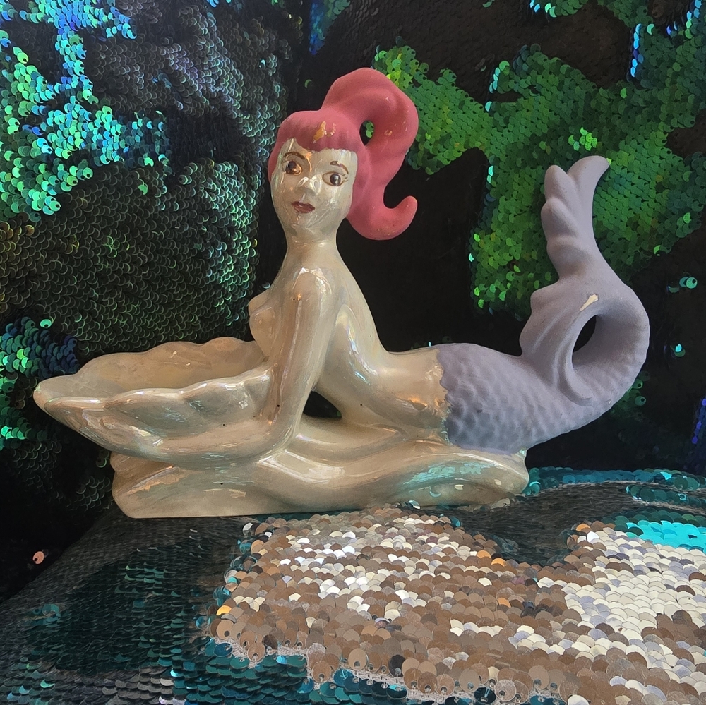1960's Topless Mermaid Soap Dish